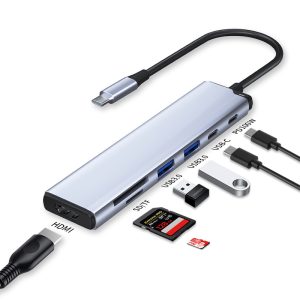 X067 8 in 1 HDMI Hub